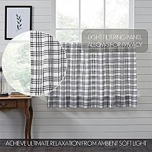 Load image into Gallery viewer, Sawyer Mill Black Plaid Tier Set of 2 L36xW36