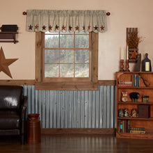 Load image into Gallery viewer, Abilene Star Valance 16x72