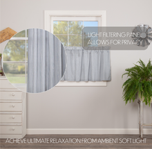 Load image into Gallery viewer, Sawyer Mill Blue Ticking Stripe Tier Set of 2 L24xW36h