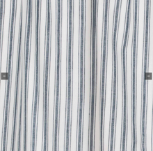 Load image into Gallery viewer, Sawyer Mill Blue Ticking Stripe Panel Set of 2 84x40