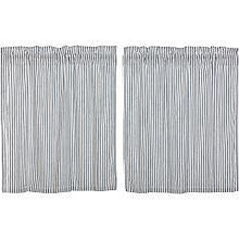Load image into Gallery viewer, Sawyer Mill Blue Ticking Stripe Tier Set of 2 L36xW36