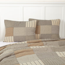 Load image into Gallery viewer, Sawyer Mill Charcoal Standard Sham 21x27