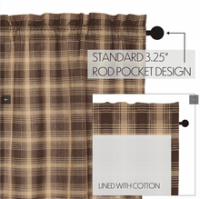 Load image into Gallery viewer, Dawson Star Scalloped Panel Set of 2 84x40