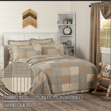 Load image into Gallery viewer, Sawyer Mill Charcoal Luxury King Quilt 120Wx105L