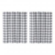 Load image into Gallery viewer, Sawyer Mill Black Plaid Tier Set of 2 L36xW36