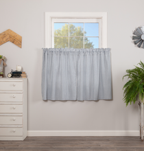 Load image into Gallery viewer, Sawyer Mill Blue Ticking Stripe Tier Set of 2 L36xW36