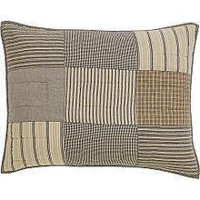 Load image into Gallery viewer, Sawyer Mill Charcoal Standard Sham 21x27