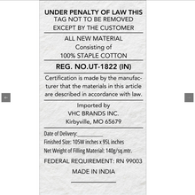 Load image into Gallery viewer, Sawyer Mill Charcoal King Quilt 105Wx95L