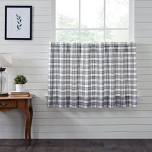 Load image into Gallery viewer, Sawyer Mill Black Plaid Tier Set of 2 L36xW36