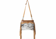 Load image into Gallery viewer, Timber Trail Leather Bag In Burnished Bronze & Soft Porcelain