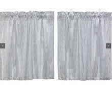 Load image into Gallery viewer, Sawyer Mill Blue Ticking Stripe Tier Set of 2 L36xW36