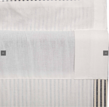 Load image into Gallery viewer, Hatteras Seersucker Blue Ticking Stripe Panel Set of 2