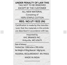 Load image into Gallery viewer, Kaila Luxury King Quilt 120Wx105Li