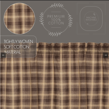 Load image into Gallery viewer, Dawson Star Scalloped Prairie Short Panel Set of 2 63x36x18