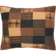Load image into Gallery viewer, Patriotic Patch King Pillow Sham
