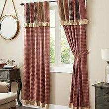 Load image into Gallery viewer, Maisie Panel with Attached Patch Valance ...