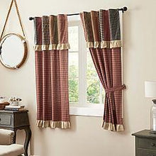 Load image into Gallery viewer, Maisie Panel with Attached Patch Valance ...