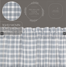 Load image into Gallery viewer, Sawyer Mill Blue Plaid Valance 16x72
