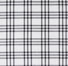 Load image into Gallery viewer, Sawyer Mill Black Plaid Valance 16x72
