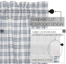 Load image into Gallery viewer, Sawyer Mill Blue Plaid Tier Set of 2 L24xW36
