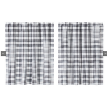 Load image into Gallery viewer, Sawyer Mill Black Plaid Tier Set of 2 L36xW36
