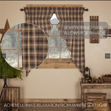 Load image into Gallery viewer, Dawson Star Scalloped Prairie Short Panel Set of 2 63x36x18
