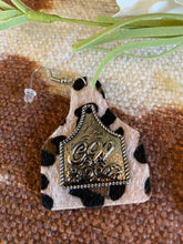Load image into Gallery viewer, Western Cowboy Wine Bottle Type Leopard Retro Dangle Earrings 001
