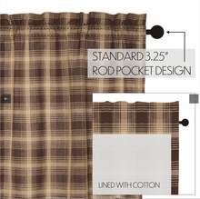 Load image into Gallery viewer, Dawson Star Scalloped Prairie Swag Set of 2 36x36x18
