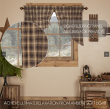 Load image into Gallery viewer, Dawson Star Scalloped Prairie Swag Set of 2 36x36x18
