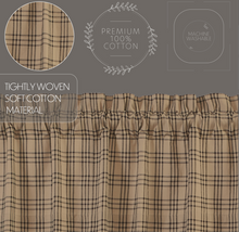 Load image into Gallery viewer, Sawyer Mill Charcoal Plaid Panel Set of 2 84x40
