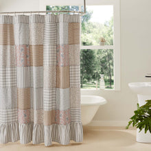 Load image into Gallery viewer, Kaila Patchwork Shower Curtain 72x72
