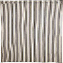 Load image into Gallery viewer, Kaila Ticking Stripe Shower Curtain 72x72
