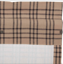Load image into Gallery viewer, Sawyer Mill Charcoal Plaid Prairie Short Panel Set of 2 63x36x18
