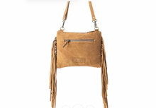 Load image into Gallery viewer, Timber Trail Leather Bag In Burnished Bronze &amp; Soft Porcelain
