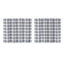 Load image into Gallery viewer, Sawyer Mill Black Plaid Tier Set of 2 L24xW36
