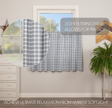 Load image into Gallery viewer, Sawyer Mill Blue Plaid Tier Set of 2 L36xW36
