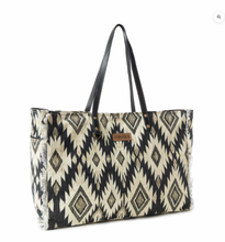 Load image into Gallery viewer, Tribal Spirit Adventure Weekender Bag In Black &amp; White
