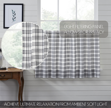 Load image into Gallery viewer, Sawyer Mill Black Plaid Tier Set of 2 L36xW36
