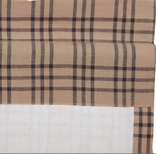 Load image into Gallery viewer, Sawyer Mill Charcoal Plaid Panel Set of 2 84x40
