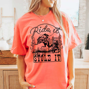 Ride it like you stole it, Horse, T shirt
