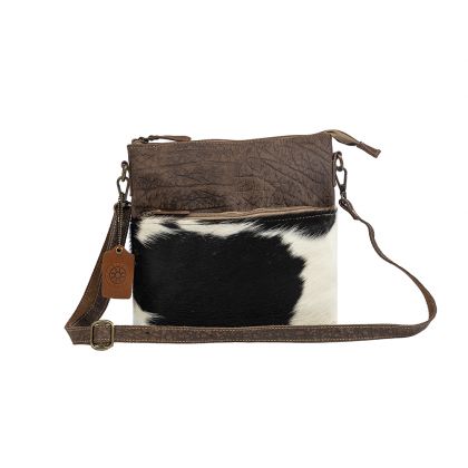 Hair on cowhide crossbody 2024 Myra bag