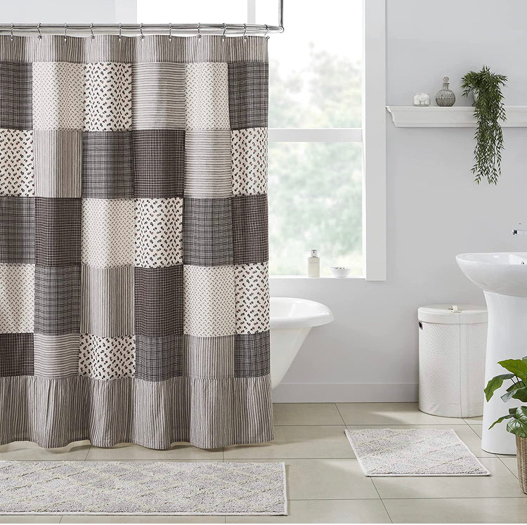 VHC Brands 72” Florette Shower Curtain